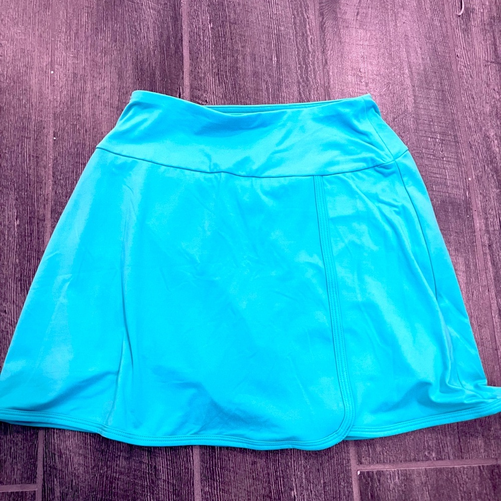 X by Gottex Tennis golf‎ skirt teal green